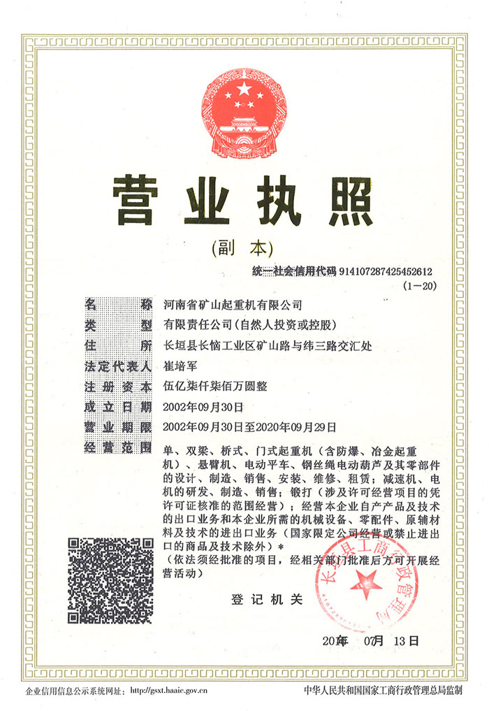 Business license