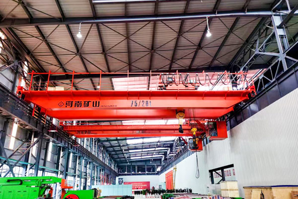 Henan mine crane helps panhua group to complete and put into operation the intelligent hot rolling p