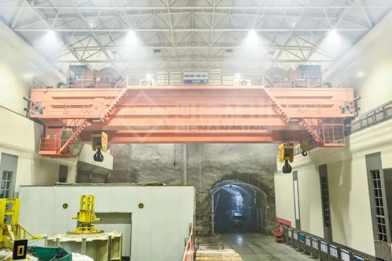 Kuangyuan Intelligent Manufacturing | Henan Mine Cranes Supports Construction of a National Pumped Storage Power Station Project