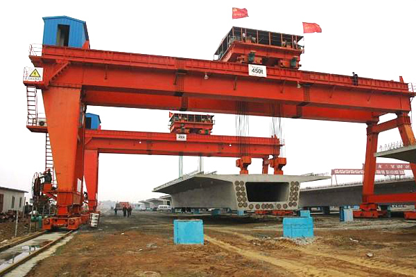 BEAM LIFTING GANTRY CRANE