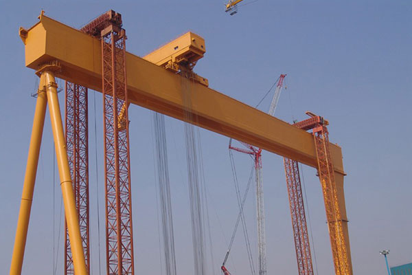 Shipbuilding Double Girder Gantry Crane