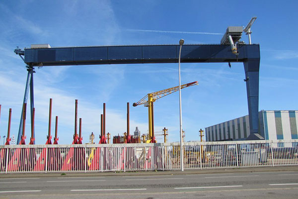 Shipbuilding Double Girder Gantry Crane