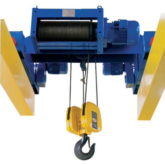 Double Rail Trolley Hoist