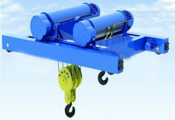 Double Rail Trolley Hoist