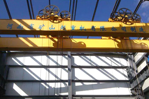 Manually Operated Double Girder Overhead Crane