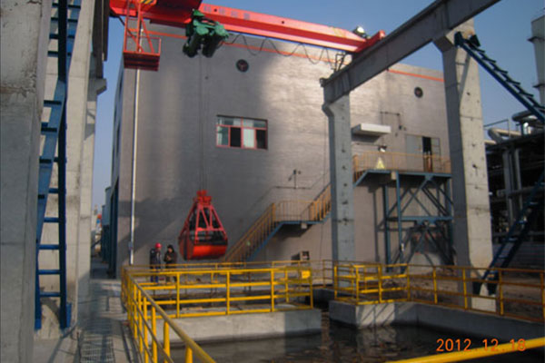 Single Girder Overhead Crane with Grab