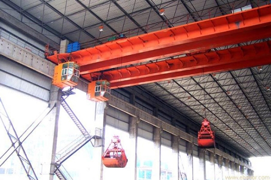 Double Girder Overhead Crane with Grab