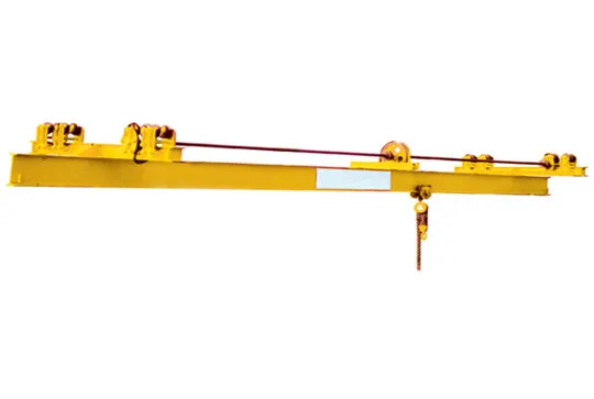 Manually Operated Single Girder Overhead Crane